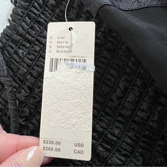 Anthropologie Jacquard Bubble Hem Dress Black Size 10 NEW - Picture 15 of 16